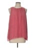 Vince Camuto 100% Polyester Red Sleeveless Blouse Size L - photo 1