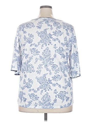 Bobeau Short Sleeve Blouse (view 2)