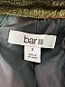 Bar III 100% Polyester Metallic Gold Blazer Size 2 - photo 6