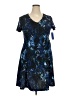 Apt. 9 Blue Cocktail Dress Size XXL - photo 1