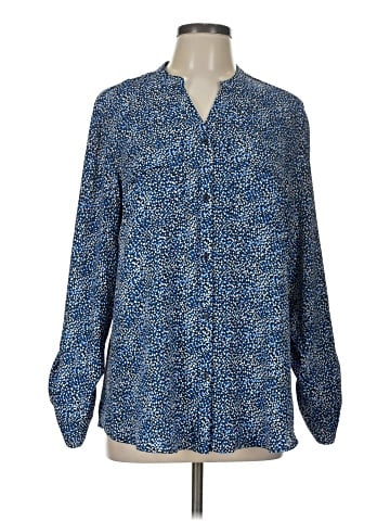 Jones New York Signature Long Sleeve Blouse (view 1)