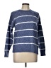 Bearpaw 100% Polyester Stripes Blue Pullover Sweater Size L - photo 1