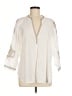 Massimo Dutti Ivory 3/4 Sleeve Blouse Size M - photo 1