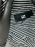 Iz Byer 100% Polyester Stripes Gray 3/4 Sleeve Blouse Size M - photo 7