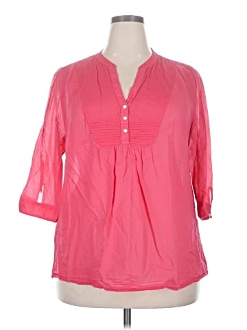 Gap Outlet 3/4 Sleeve Blouse (view 1)