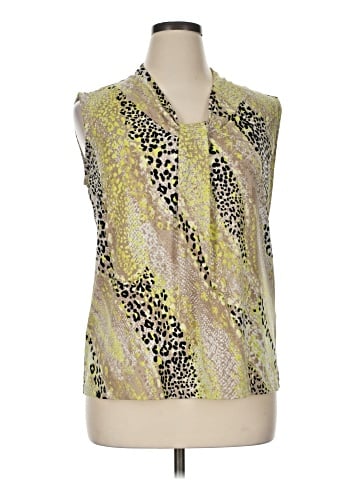 Dana Buchman Sleeveless Blouse (view 1)