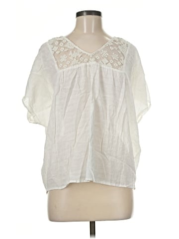 Velvet by Graham & Spencer Short Sleeve Blouse (view 1)