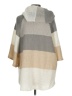 Hem & Thread Color Block Tan Poncho One size - photo 2