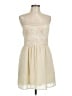 Wet Seal 100% Polyester Ivory Casual Dress Size L - photo 1