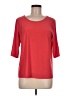 Clara Sun Woo Red 3/4 Sleeve Top Size M - photo 1