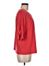 Clara Sun Woo Red 3/4 Sleeve Top Size M - photo 4