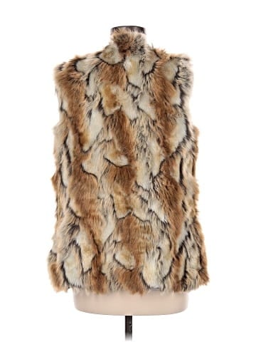 Waverly Grey Faux Fur Vest (view 2)