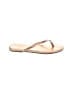TKEES Tan Flip Flops Size 6 - photo 1
