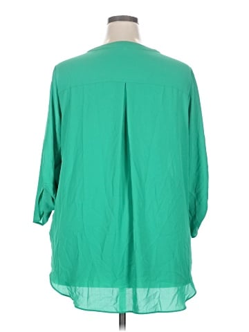 Chaus 3/4 Sleeve Blouse (view 2)