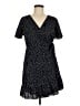 Relipop 100% Polyester Polka Dots Black Casual Dress Size M - photo 1