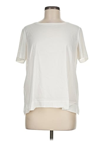 Lafayette 148 New York Short Sleeve T-Shirt (view 1)