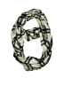 Icing 100% Viscose Houndstooth Green Scarf One size - photo 1