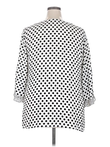 Rose + Olive 3/4 Sleeve Blouse (view 2)