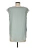 Jennifer Lopez 100% Polyester Green Sleeveless Blouse Size M - photo 2