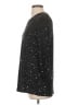 Logo Layers Stars Black 3/4 Sleeve Top Size S - photo 5