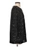 Logo Layers Stars Black 3/4 Sleeve Top Size S - photo 4