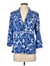 Susan Graver Paisley Blue Blazer Size S - photo 1