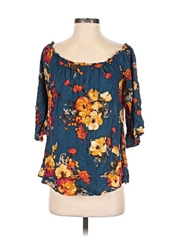 Mine 3/4 Sleeve Blouse (view 1)