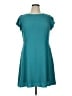 Coldwater Creek Solid Teal Casual Dress Size 16 (petite) - photo 1