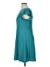 Coldwater Creek Solid Teal Casual Dress Size 16 (petite) - photo 5