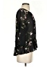 Jolt Black 3/4 Sleeve Blouse Size S - photo 4