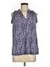 MICHAEL Michael Kors Purple Sleeveless Blouse Size M - photo 1
