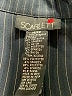 Scarlett Stripes Black Blazer Size 11 - 12 - photo 6