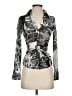 Cache Black Long Sleeve Blouse Size XS - photo 1
