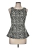 Vanessa Virginia Black Sleeveless Top Size M - photo 1