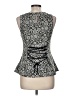 Vanessa Virginia Black Sleeveless Top Size M - photo 2