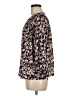 Eclair 100% Polyester Black Long Sleeve Blouse Size M - photo 5