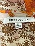 Rose + Olive Orange 3/4 Sleeve Button-Down Shirt Size 2X - photo 7