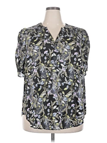 Torrid Short Sleeve Blouse (view 1)