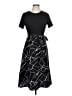 Unbranded 100% Polyester Graphic Black Casual Dress Size L - photo 1
