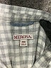 Merona Checkered-gingham Gray Long Sleeve Button-Down Shirt Size XXL - photo 7
