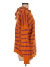 Iridium 100% Pima Cotton Stripes Orange Pullover Sweater One size - photo 4