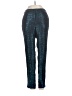 Express Print Blue Casual Pants Size 2 - photo 1