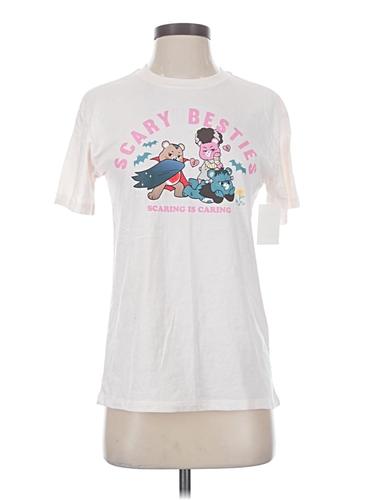 Pre-owned Mad Engine Short Sleeve T-shirt In White