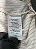 Maison d' Amelie Stripes Ivory Short Sleeve Blouse Size XS - photo 8