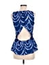 6 Degrees 100% Polyester Blue Tank Top Size M - photo 2