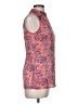 Brooks Brothers 346 100% Polyester Paisley Orange Sleeveless Blouse Size 6 - photo 4