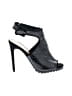 Just Fab Black Sandals Size 6 1/2 - photo 1