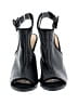 Just Fab Black Sandals Size 6 1/2 - photo 2