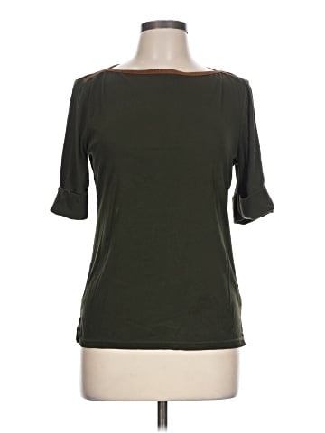 Lauren by Ralph Lauren 3/4 Sleeve T-Shirt (view 1)