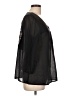 Da-Nang Black 3/4 Sleeve Blouse Size L - photo 4